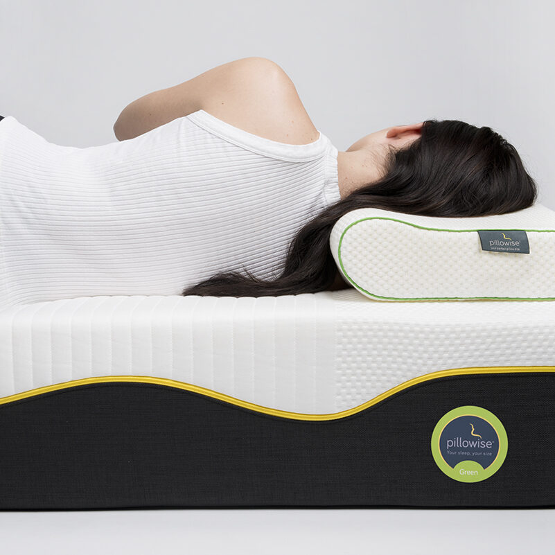 lying on side pillow